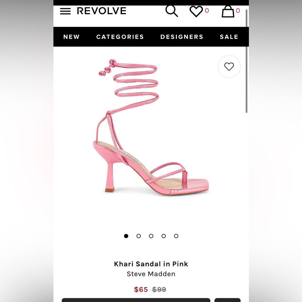 NWT Khari Sandal in BLACK